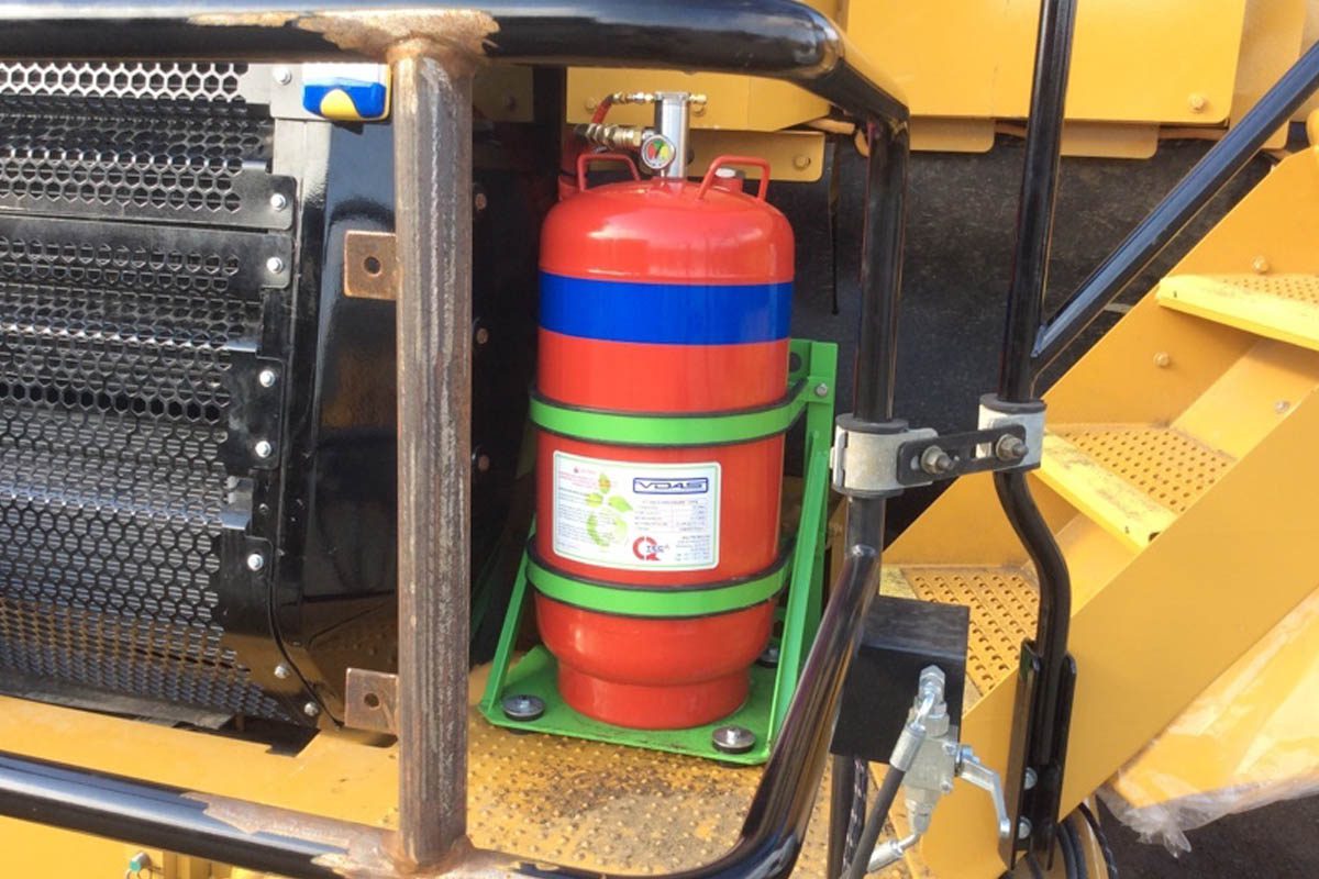 Fire Protection Industry Solutions Advanced fire protection solution installed in an industry